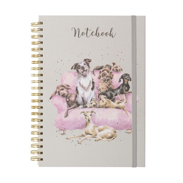 Wrendale Designs 'Movie Night' Dog A4 Notebook